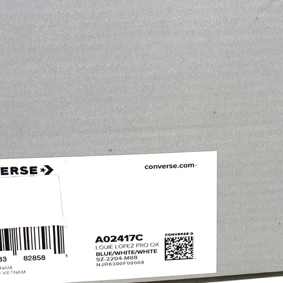 💖MEGA SALE💖Converse CONS Louie Lopez Pro Low Top Blue Canvas Women's A02417C - Picture 7 of 8